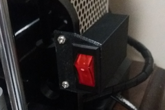 Anet A8 front facing switch