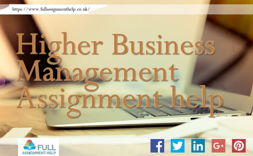 What is Higher Business Management Assignment Help?