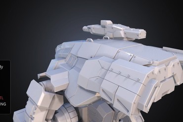 FanArt Battletech Marauder 3D Model Assembly Kit