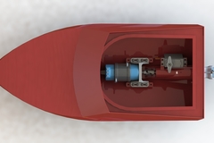 Version 3: 3D printed Jetsprint jet boat
