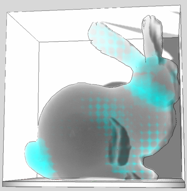 Stanford bunny voxel model