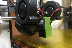 Prusa mk2 E3D Chimera/Cyclops mount and cooler