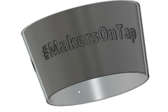 Makers On Tap 35_listeners 12oz Cup Sleeve