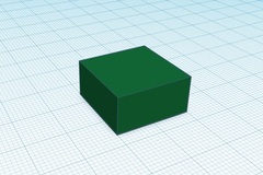 20mm Square for  Cura's Horizontal Expansion setting