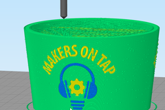 Makers On Tap 3 color 12oz Cup Sleeve