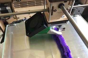 Fan Duct for Ultimaker UMO+ (Modified "Tapir")