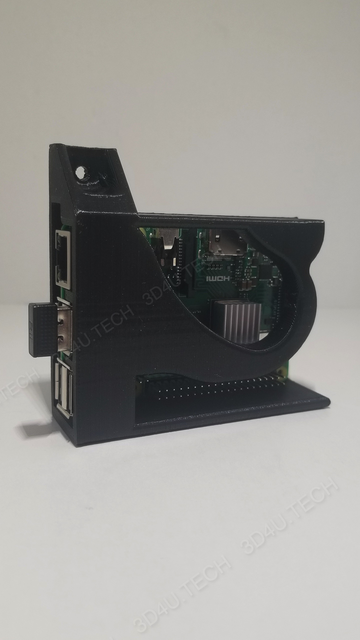  Raspberry Pi 3/3+ Case (No supports - one piece) 