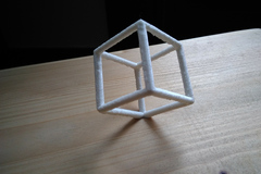 Diagonal up cube