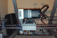 X carriage all in one for e3d v6 and bulldog ,for long Alu/Printed blocks.
