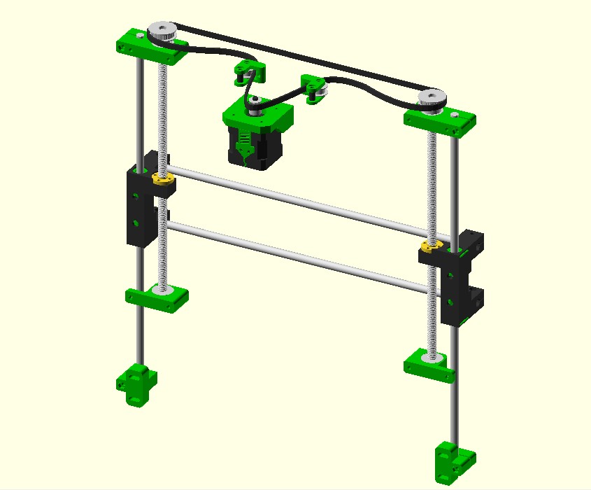 GREEN MAMBA V1.3 DIY 3D Printer
