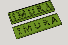 Imura Family Name Plate