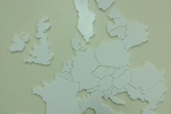 3D map of European countries