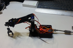 Smartphone control,Create a robot arm to repeat motion