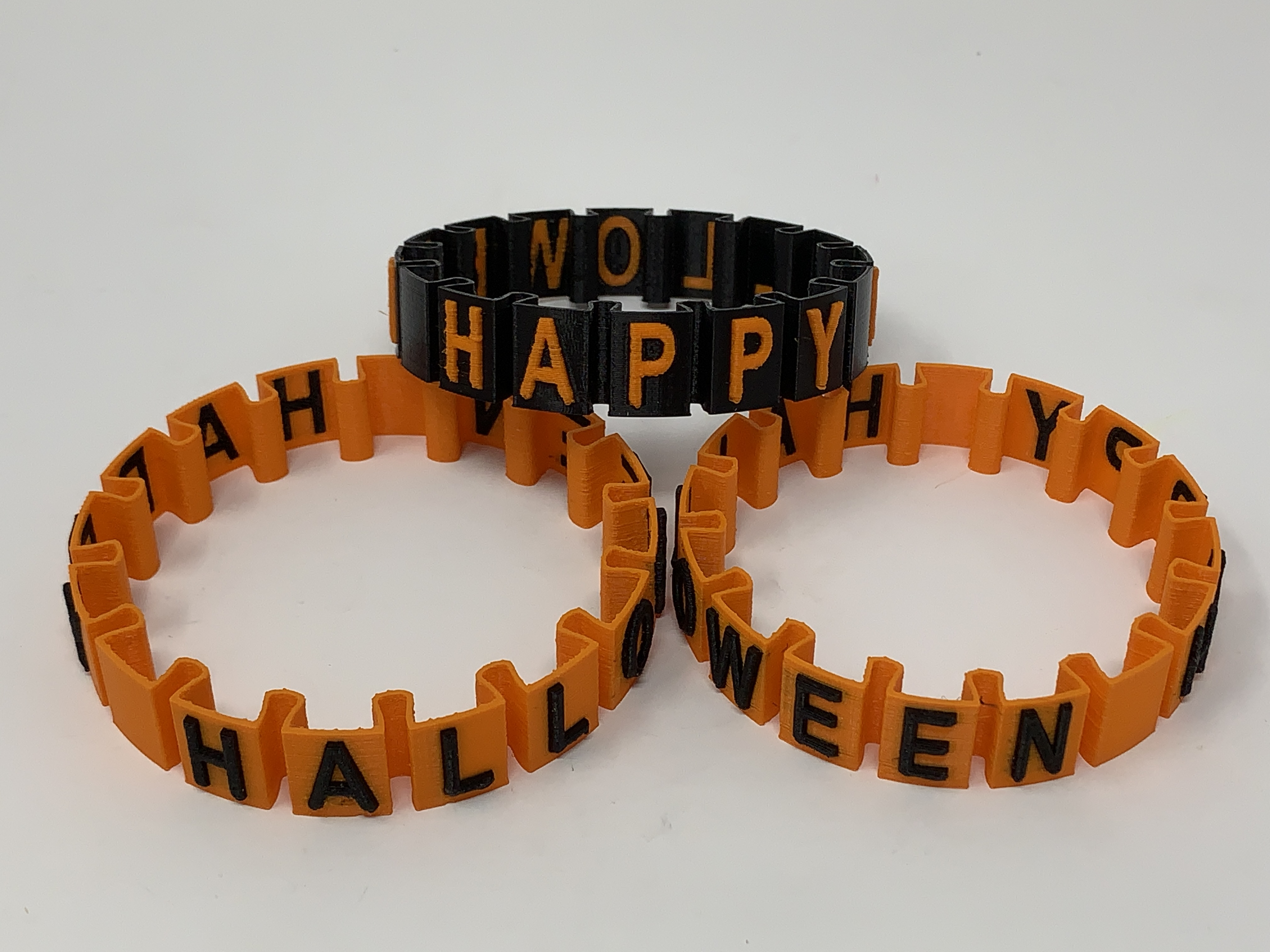 Happy Halloween "Somewhat Stretch" Bracelet