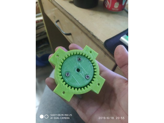 A planetary gear box for 3d printer（made of Helical gear）
