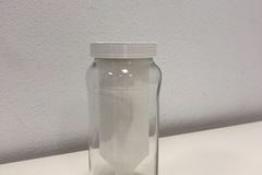 Self-watering planter for jar