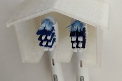 Toothbrush holder house (Oral-B electric)