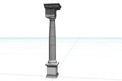 Roman Doric Order Column
