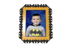 "Batman" Themed Picture Frame