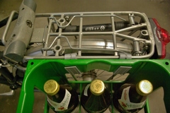 Beverage Crate Carrier for Bikes