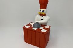 The "Magic Chef", A 3D Printed Automata 