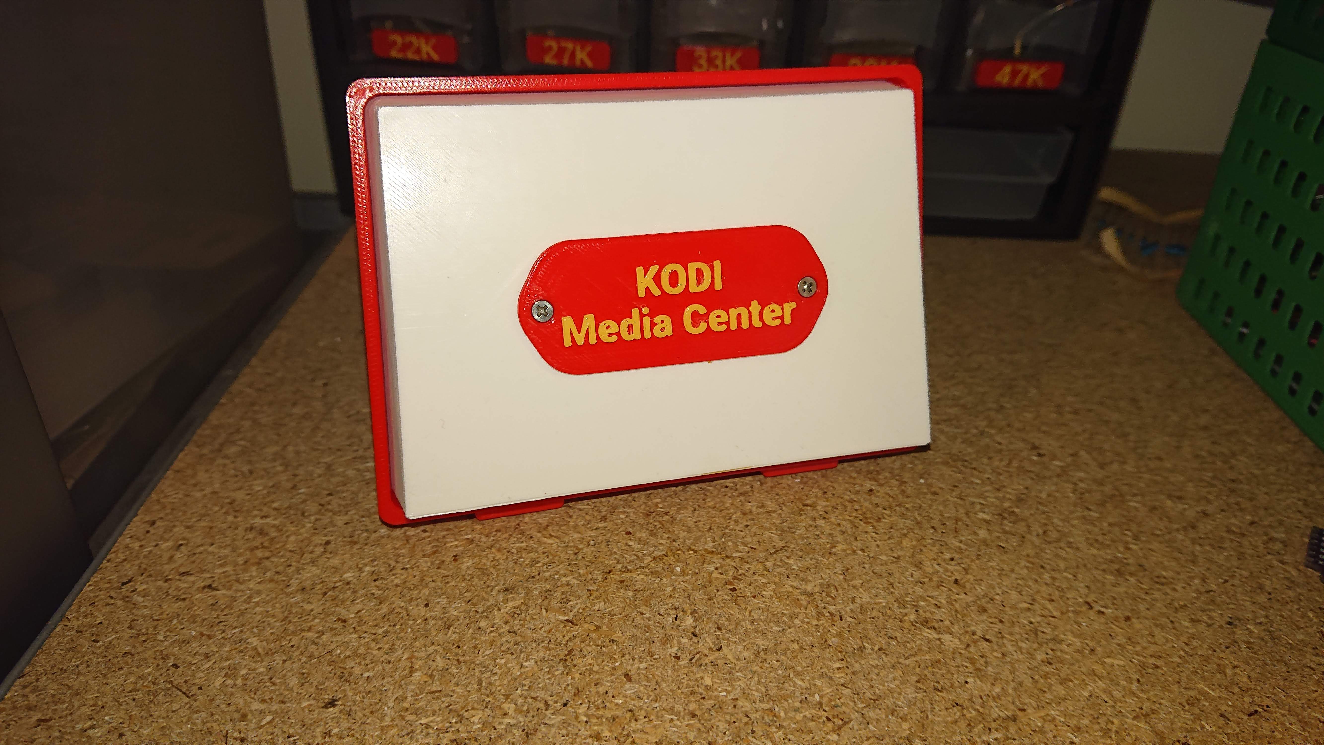 Case for Kodi media center