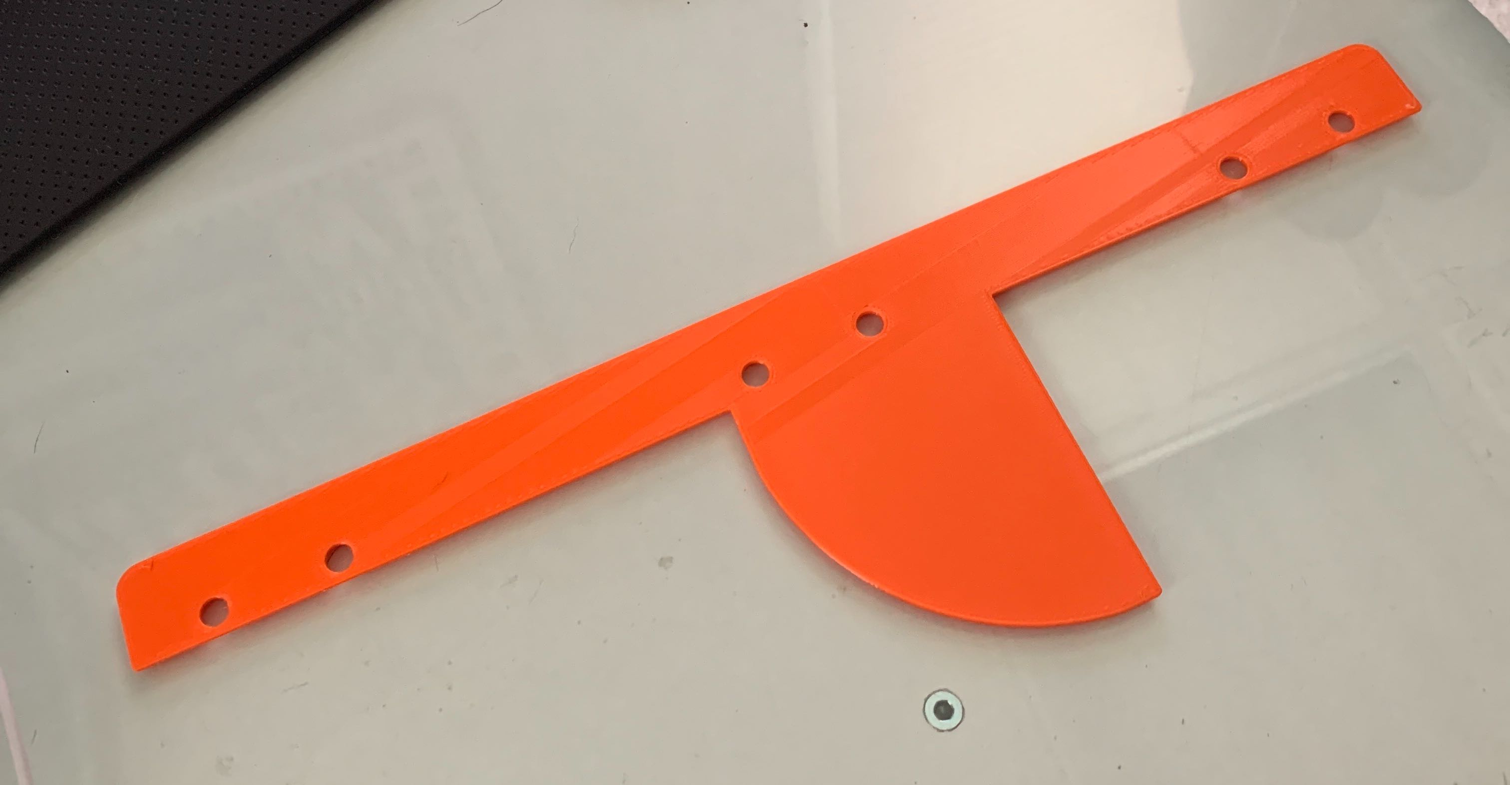 Verkstan 3D printed Hole Punch Guide