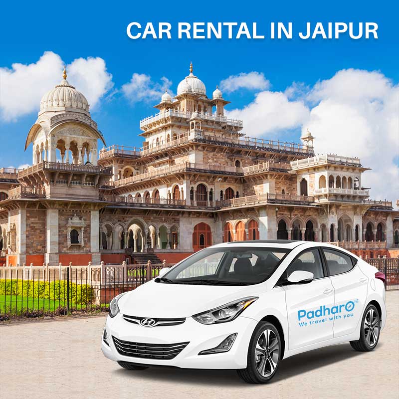 Book your self drive car rental for your pink city trip