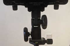 Arca-Swiss ringlight tripod mounting-shank plate