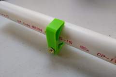 Mounting Clip for 1/2" PVC Pipe