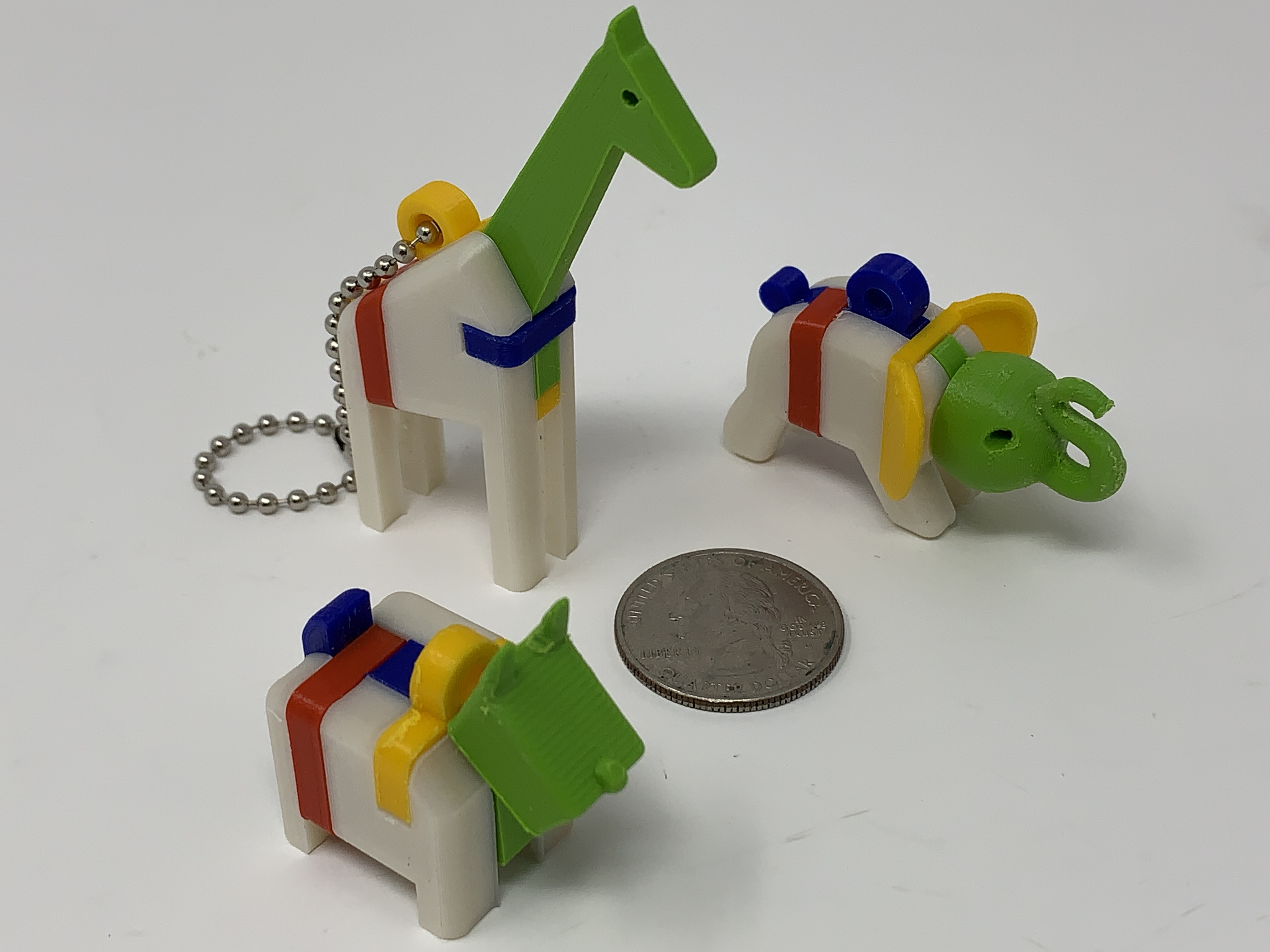 A Trio of "Keychain Puzzles".