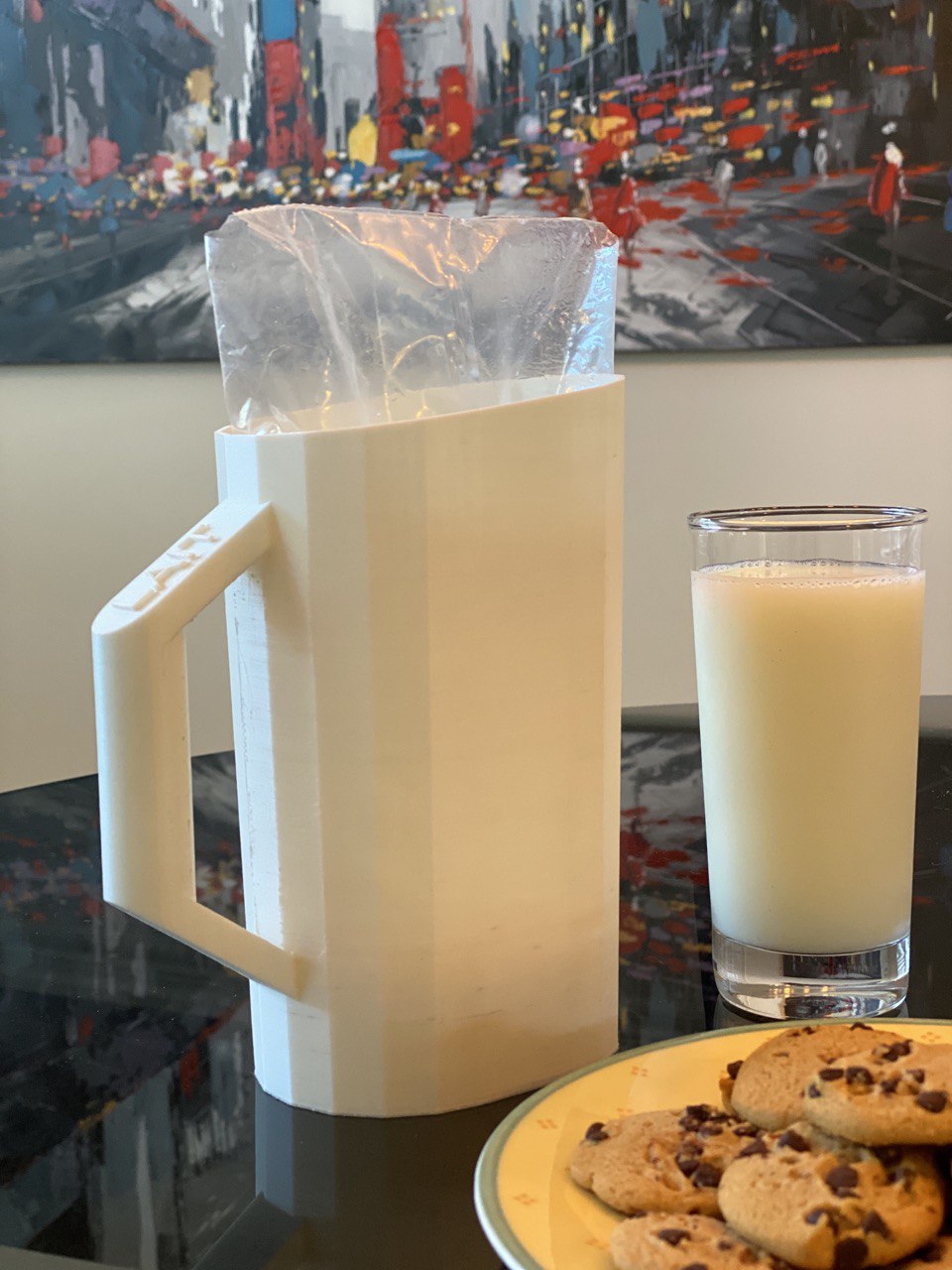 Bagged Milk Jug (Low Polygon Style)