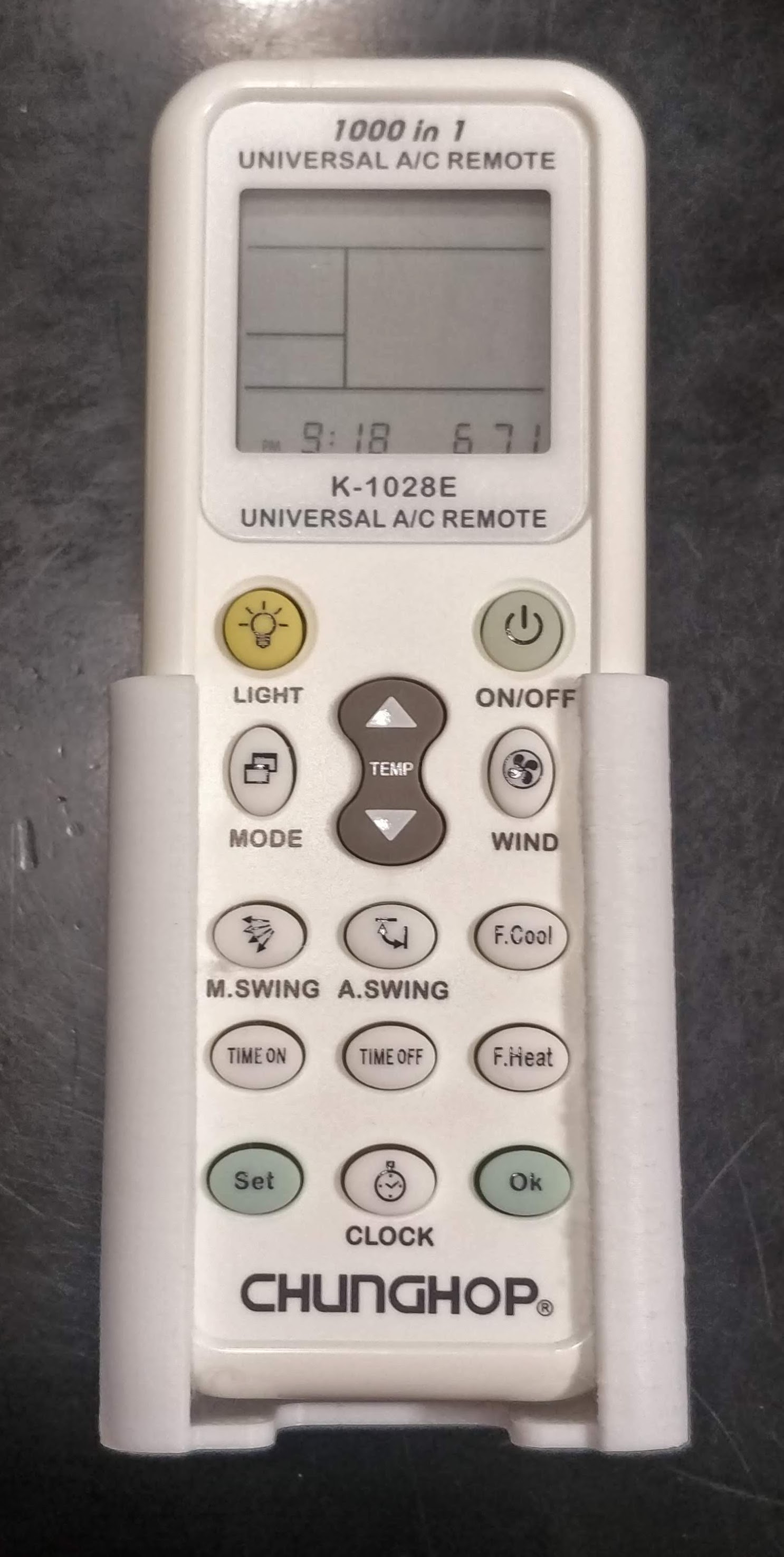 Universal AC Remote Control Holder