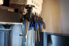 Printer tool rack