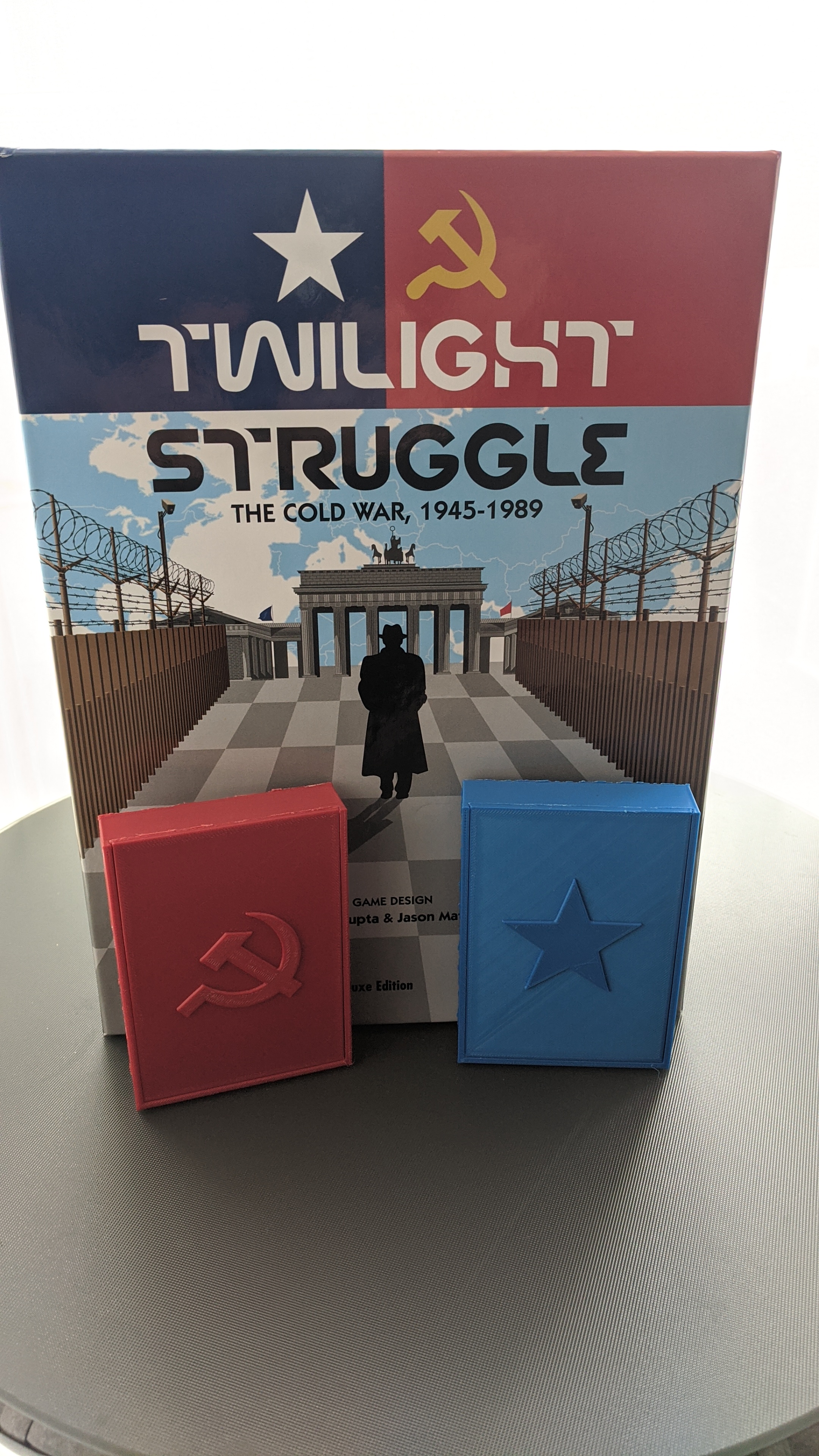 Twilight Struggle Storage Tray and Lids