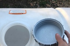 60 gallon water tank cup