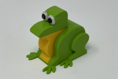 A 3D Printed Simple Mechanical Frog.