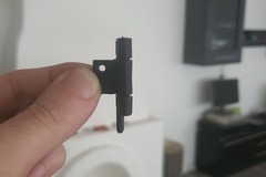Door hinge for ultimaker. Remix from Dr. Minion hinges
