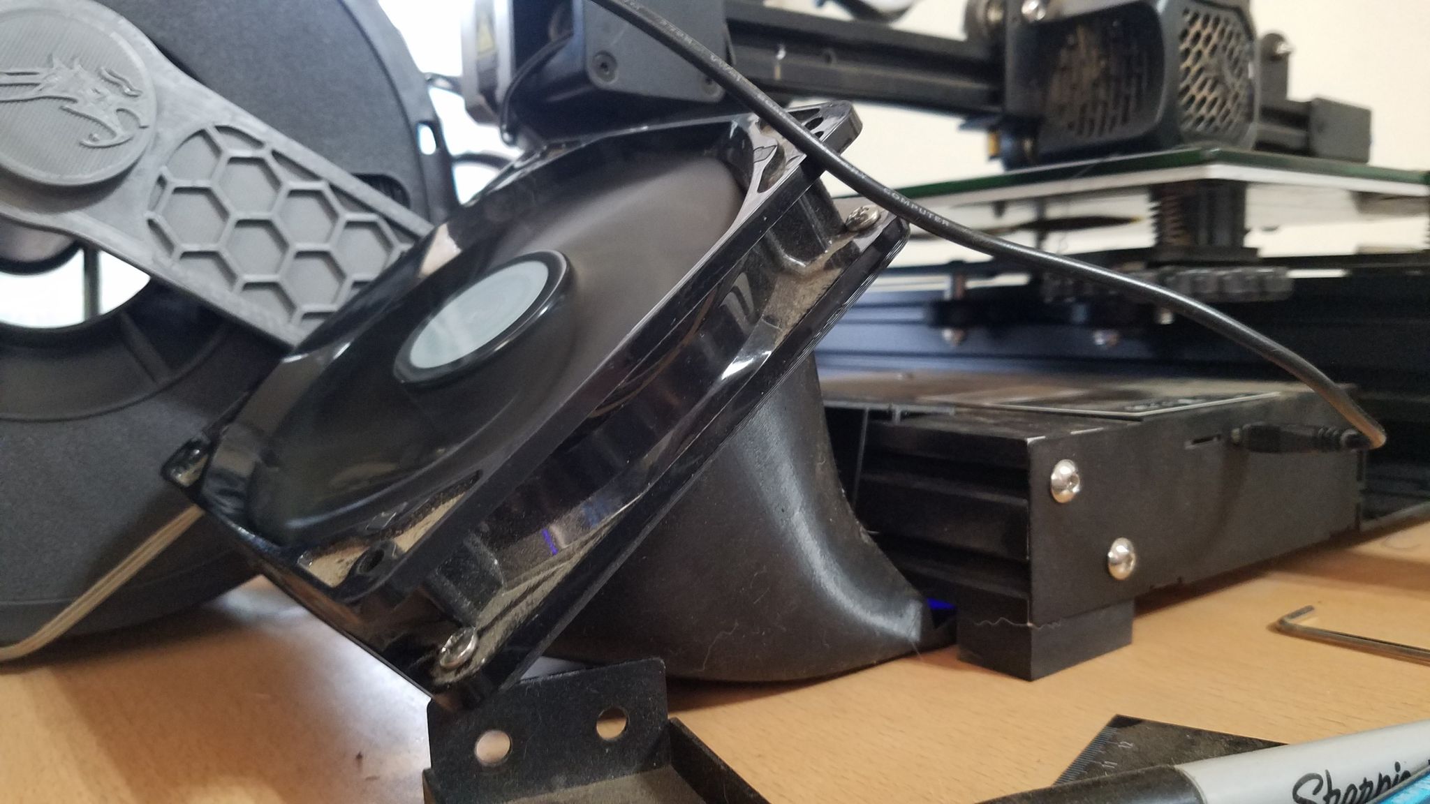 Fan Duct for Ender 3 Main Board Cooling