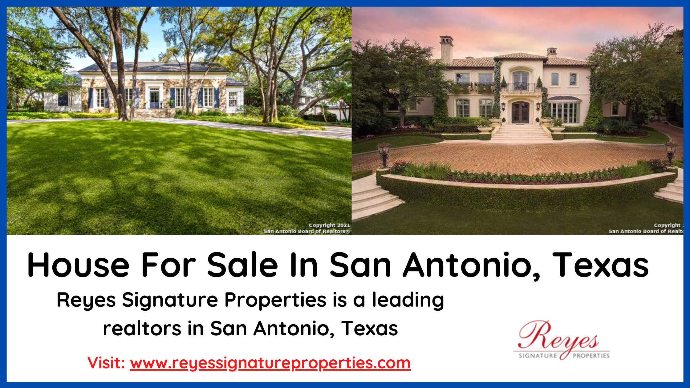 House for sale in san Antonio | Reyes Signature Properties