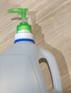Aus milk bottle cap thread and spray bottle or alcohol dispenser adapter