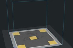 Bed level squares (Ender3 / Kingroon KP3S)