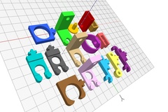 3D printer accessory organiser