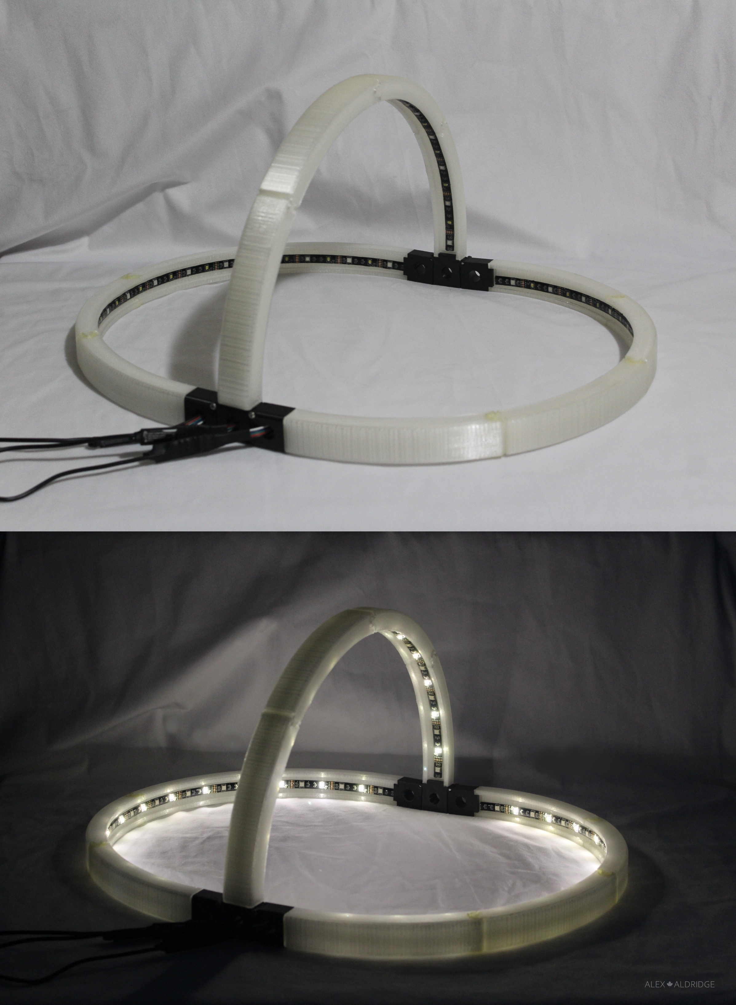 Triple Arch LED Bridge Photography Light