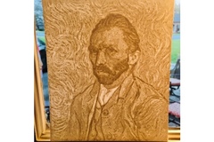 Van Gogh Self Portrait 3d Lithograph