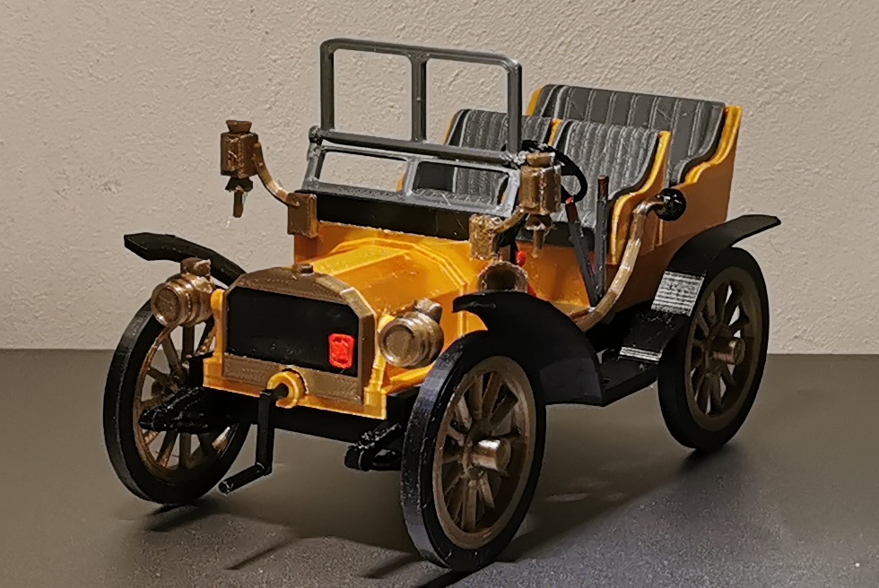 Fiat 1216 HP Year1902 scale 1:18 designed by Ed-sept.