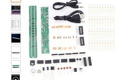 led vu audio spectrum meter kit case