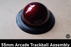 55mm Arcade Trackball Assembly