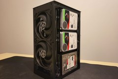 Custom 9x HDD Array Sled System for SSUPD Meshlicious