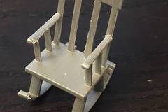 Rocking chair 3d model for autocad